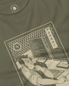 Samurai Programmer Computer Science Ukiyo-e Unisex Long Sleeve Tee - Samurai Original
