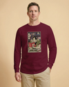 Samurai Reading Books Library Ukiyo-e Unisex Long Sleeve Tee - Samurai Original