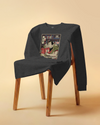 Samurai Reading Books Library Ukiyo-e Unisex Long Sleeve Tee - Samurai Original