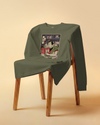 Samurai Reading Books Library Ukiyo-e Unisex Long Sleeve Tee - Samurai Original