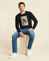 Samurai Rugby Sport Ukiyo-e  Unisex Long Sleeve Tee