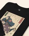 Samurai Rugby Sport Ukiyo-e  Unisex Long Sleeve Tee
