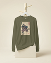Samurai Rugby Sport Ukiyo-e  Unisex Long Sleeve Tee