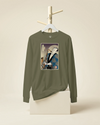 Samurai Saxophone Music Ukiyo-e Unisex Long Sleeve Tee
