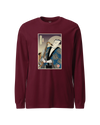 Samurai Saxophone Music Ukiyo-e Unisex Long Sleeve Tee