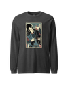 Samurai Scientist Chemistry Ukiyo-e Unisex Long Sleeve Tee