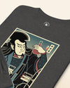 Samurai Scientist Chemistry Ukiyo-e Unisex Long Sleeve Tee