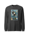 Samurai Scuba Diver Ukiyo-e Unisex Long Sleeve Tee