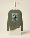 Samurai Scuba Diver Ukiyo-e Unisex Long Sleeve Tee
