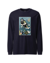 Samurai Scuba Diver Ukiyo-e Unisex Long Sleeve Tee