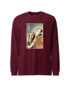 Samurai Singer Artist Ukiyo-e Unisex Long Sleeve Tee