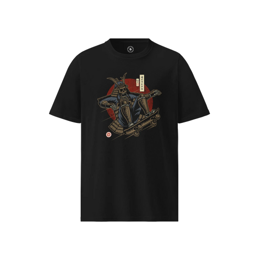 Samurai Skateboard Unisex organic t-shirt No.2