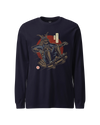 Samurai Skateboard Unisex Long Sleeve Tee No.2