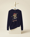 Samurai Skateboard Ukiyo-e Unisex Long Sleeve Tee