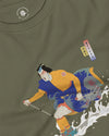 Samurai Ski Ukiyo-e-3 Unisex Long Sleeve Tee