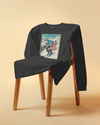 Samurai Ski Winter Sport Ukiyo-e Unisex Long Sleeve Tee - Samurai Original