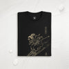 Samurai Skiing Japanese Ukiyo-e Unisex organic t-shirt No.4