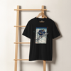 Skiing Samurai Ukiyo-e Organic T-shirt - Samurai Original