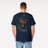 Samurai Snowboard Ukiyo-e Organic T-Shirt