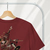 Samurai Snowboard Ukiyo-e Organic T-Shirt