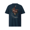 Samurai Snowboard Ukiyo-e Organic T-Shirt
