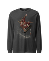 Samurai Snowboard Ukiyo-e Unisex Long Sleeve Tee