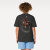 Samurai Snowboard Ukiyo-e Organic T-Shirt