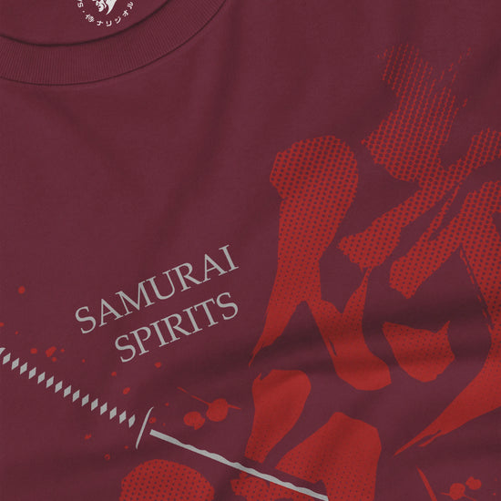 Samurai Spirits Kanji Calligraphy Unisex Long Sleeve Tee - Samurai Original