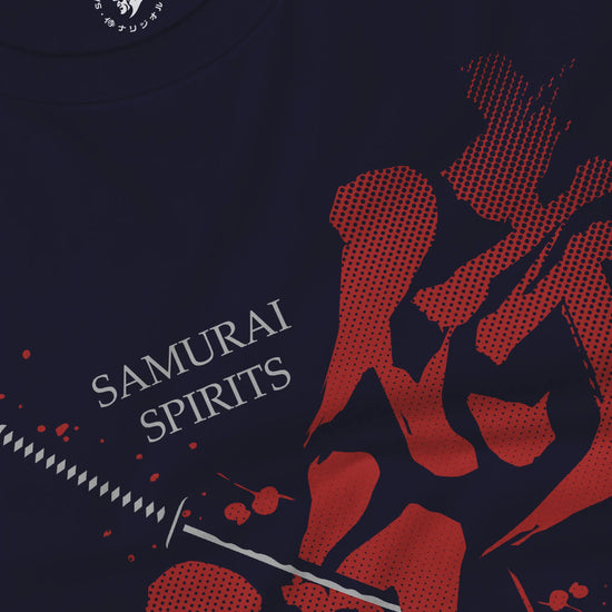 Samurai Spirits Kanji Calligraphy Unisex Long Sleeve Tee - Samurai Original