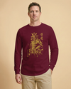 Samurai Sumi-e Japanese Ink Painting Unisex Long Sleeve Tee - Samurai Original