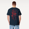 Samurai Sumi-e Unisex organic t-shirt No.5