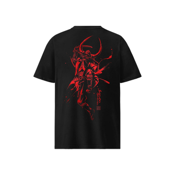 Samurai Sumi-e Unisex organic t-shirt No.5