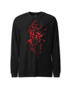Samurai Sumi-e Unisex Long Sleeve Tee No.5