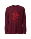 Samurai Sumi-e Unisex Long Sleeve Tee No.5