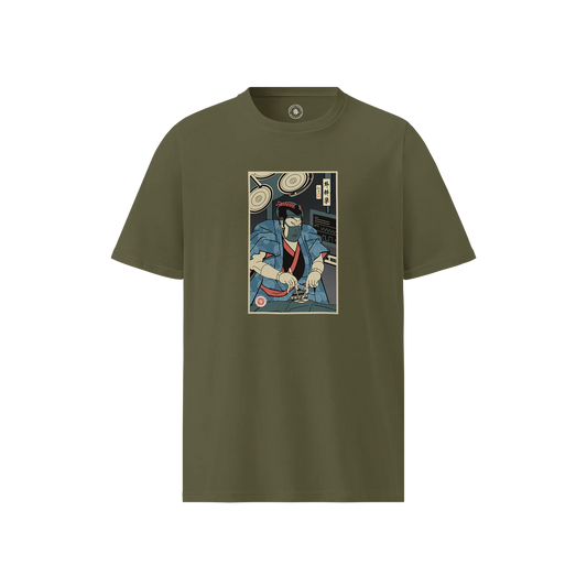 Samurai Surgeon Doctor Ukiyo-e Unisex organic t-shirt