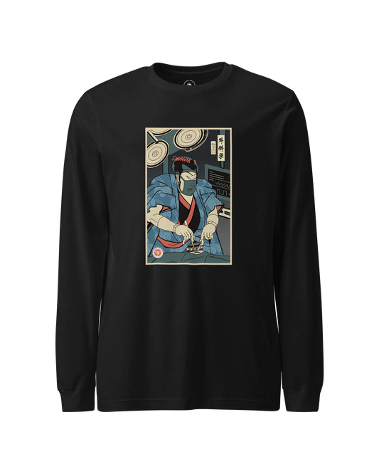 Samurai Surgeon Doctor Ukiyo-e Unisex Long Sleeve Tee
