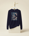 Samurai Sushi Japan's Food Ukiyo-e Funny Unisex Long Sleeve Tee