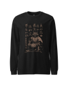 Samurai Takeda Shinghen Furinkazan Kanji Calligraphy Unisex Long Sleeve Tee