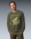 Samurai Tennis Japanese Ukiyo-e Unisex Long Sleeve Tee No.3 - Samurai Original