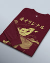 Samurai Tennis Japanese Ukiyo-e Unisex Long Sleeve Tee No.3 - Samurai Original