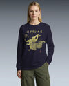 Samurai Tennis Japanese Ukiyo-e Unisex Long Sleeve Tee No.3 - Samurai Original