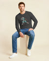 Samurai Tennis Sport Ukiyo-e Unisex Long Sleeve Tee