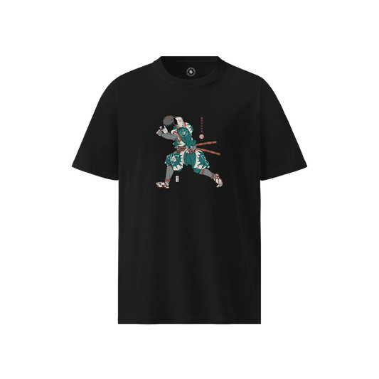 Samurai Tennis Sport Ukiyo-e  Unisex organic t-shirt