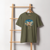 Samurai Trekking Ukiyo-e  Unisex organic t-shirt