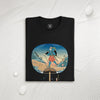 Samurai Trekking Ukiyo-e  Unisex organic t-shirt