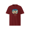 Samurai Trekking Ukiyo-e  Unisex organic t-shirt
