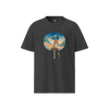 Samurai Trekking Ukiyo-e  Unisex organic t-shirt