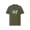 Samurai Trekking Ukiyo-e  Unisex organic t-shirt