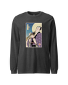 Samurai Trumpet Brass Instrument Ukiyo-e Unisex Long Sleeve Tee