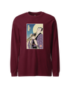 Samurai Trumpet Brass Instrument Ukiyo-e Unisex Long Sleeve Tee